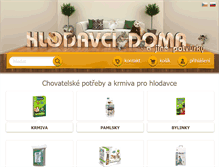 Tablet Screenshot of hlodavci.zviratadoma.cz