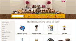 Desktop Screenshot of kocka.zviratadoma.cz